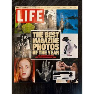 Life Magazine Collectors Edition 2000 Alfred Eisenstaedt Awards Best Photos Of T